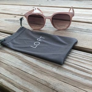 NWT Blush Loft Sunglasses